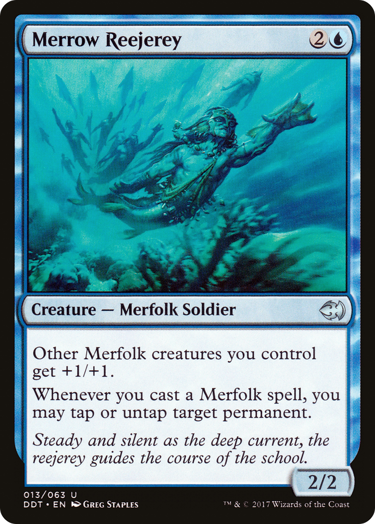 Merrow Reejerey (DDT-013) [Duel Decks: Merfolk vs. Goblins]