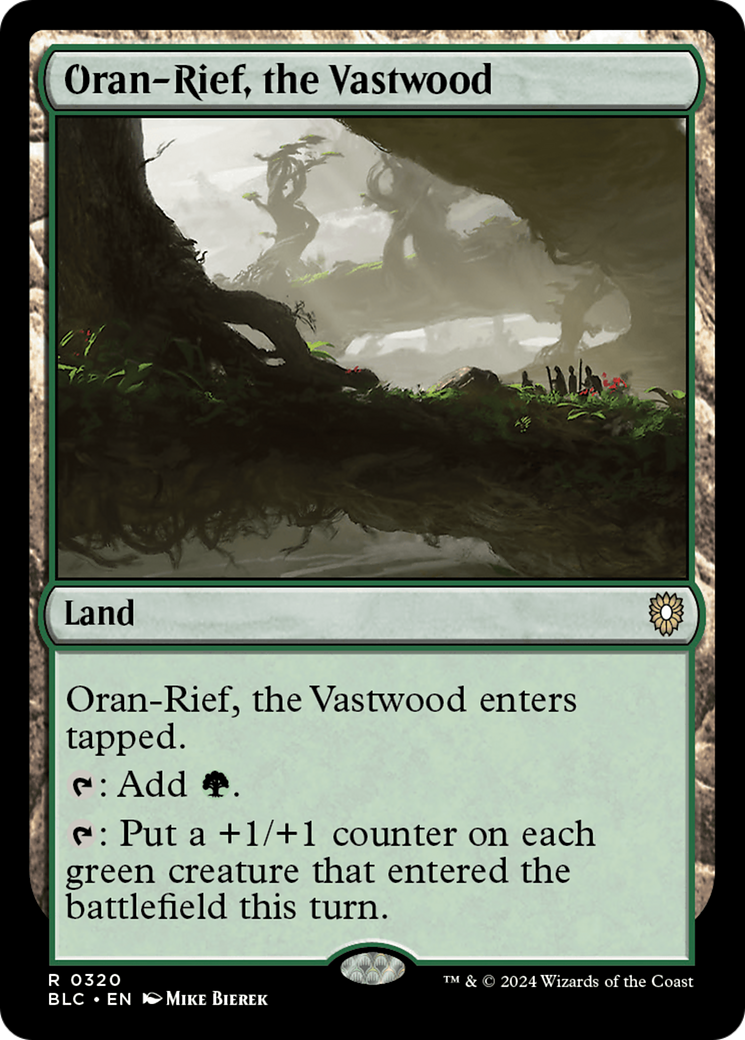 Oran-Rief, the Vastwood (BLC-320) [Bloomburrow Commander]