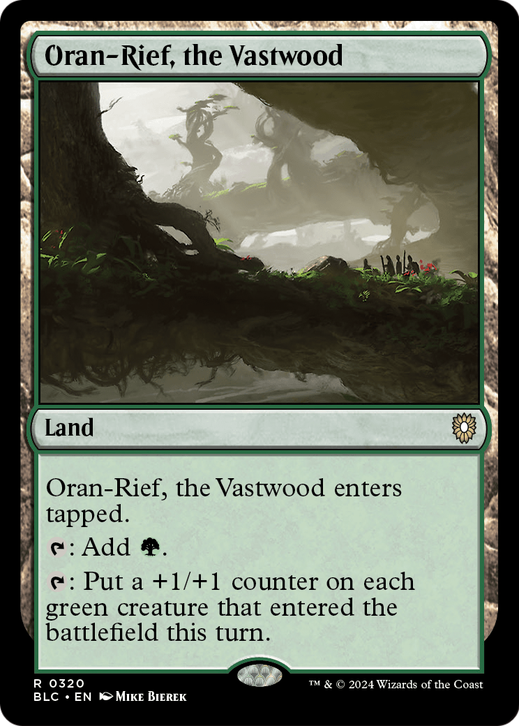 Oran-Rief, the Vastwood (BLC-320) [Bloomburrow Commander]