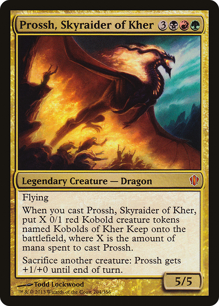 Prossh, Skyraider of Kher (C13-204) [Commander 2013]