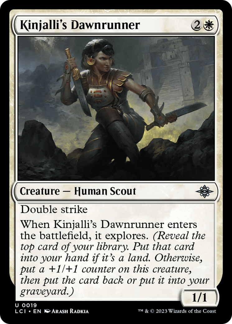 Kinjalli's Dawnrunner (LCI-019) [The Lost Caverns of Ixalan]