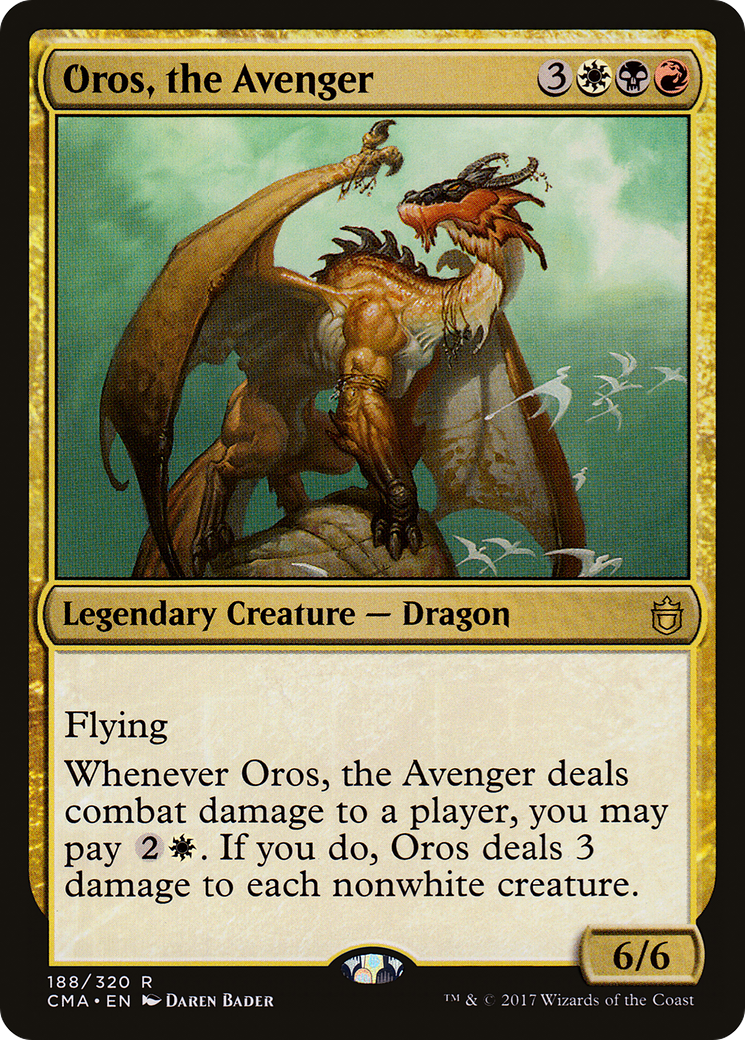 Oros, the Avenger (CMA-188) [Commander Anthology]