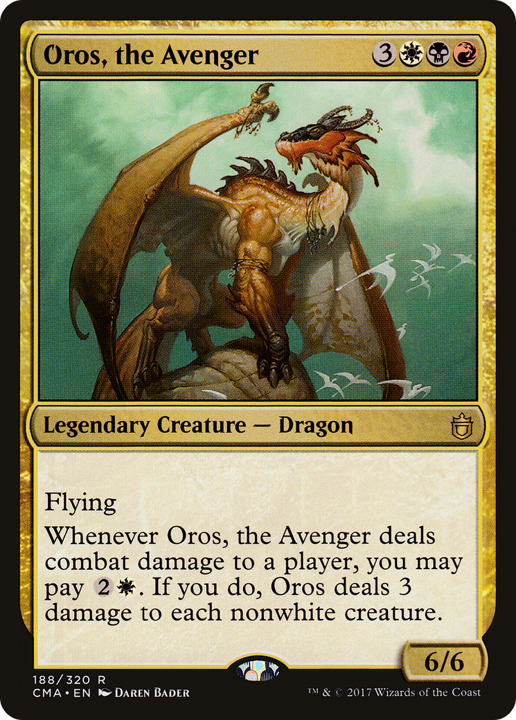 Oros, the Avenger (CMA-188) [Commander Anthology]