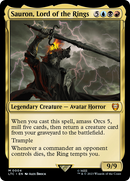 Sauron, Lord of the Rings (LTC-004) [Tales of Middle-earth Commander] Foil