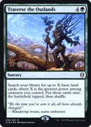 Traverse the Outlands (PRE-258) [Battle for Baldur's Gate Promos] Foil