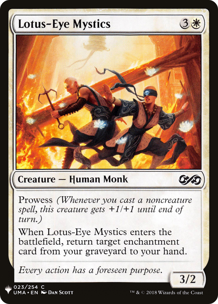 Lotus-Eye Mystics (LIST-UMA-23) [The List]