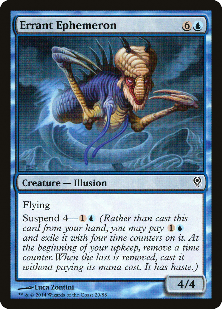 Errant Ephemeron (DDM-020) [Duel Decks: Jace vs. Vraska]