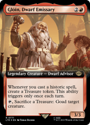 Glóin, Dwarf Emissary (LTR-771) [The Lord of the Rings: Tales of Middle-earth]: (Extended Art) Foil