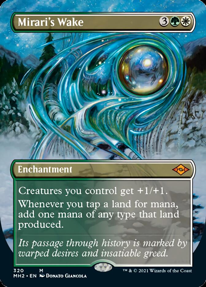 Mirari's Wake (MH2-320) [Modern Horizons 2] (Borderless) Foil