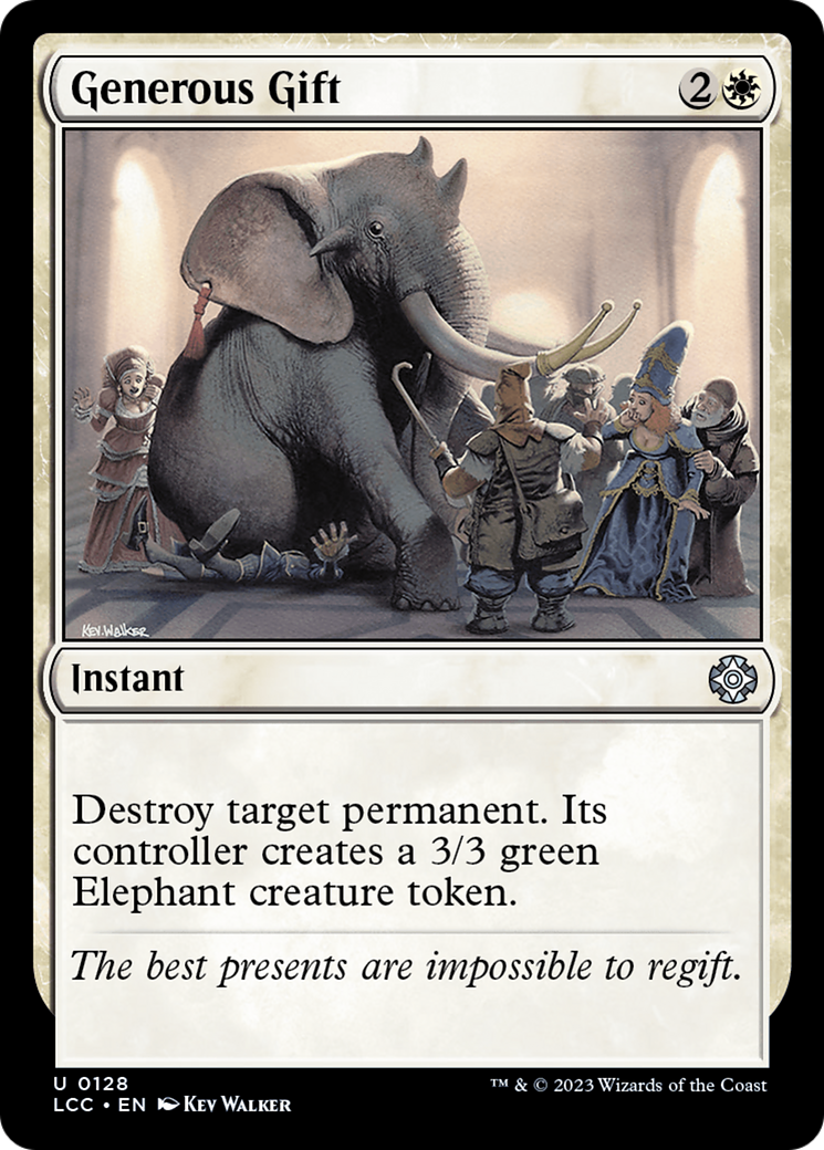 Generous Gift (LCC-128) [The Lost Caverns of Ixalan Commander]