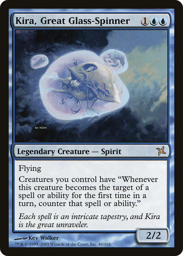 Kira, Great Glass-Spinner (BOK-040) [Betrayers of Kamigawa] Foil