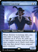 Sinister Concierge (Extended Art) (NCC-131) [New Capenna Commander]
