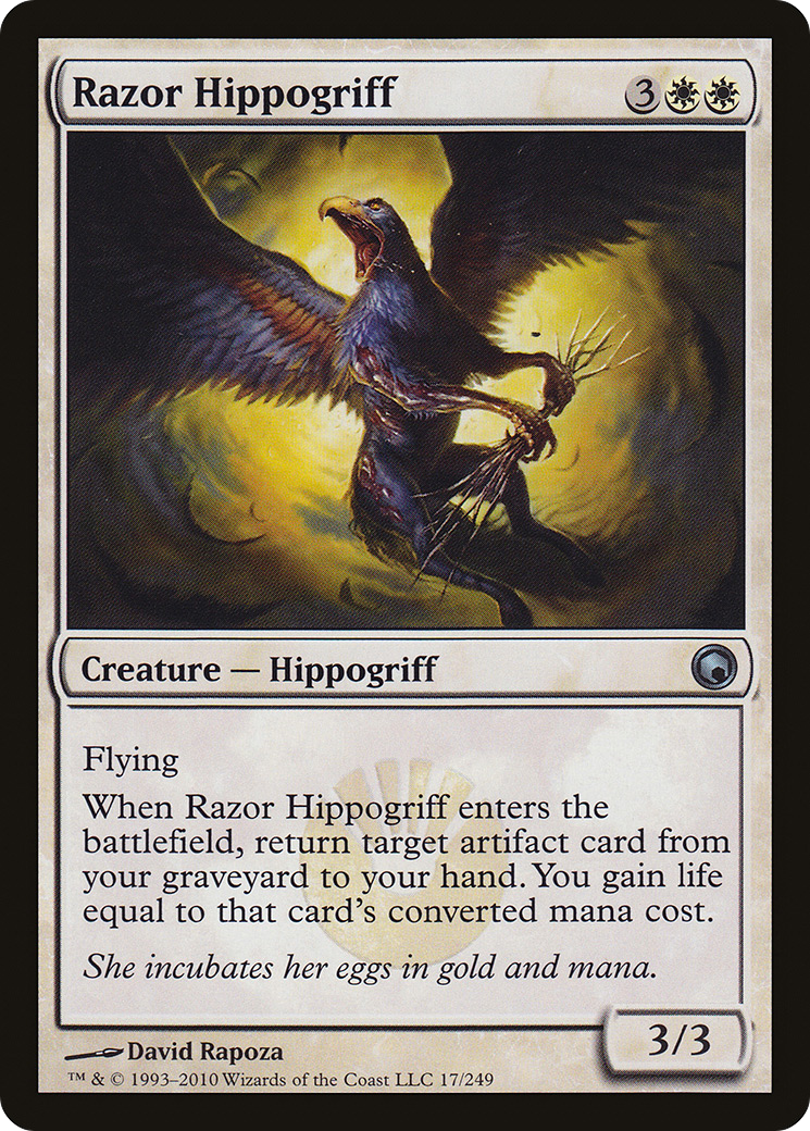 Razor Hippogriff (SOM-017) [Scars of Mirrodin]