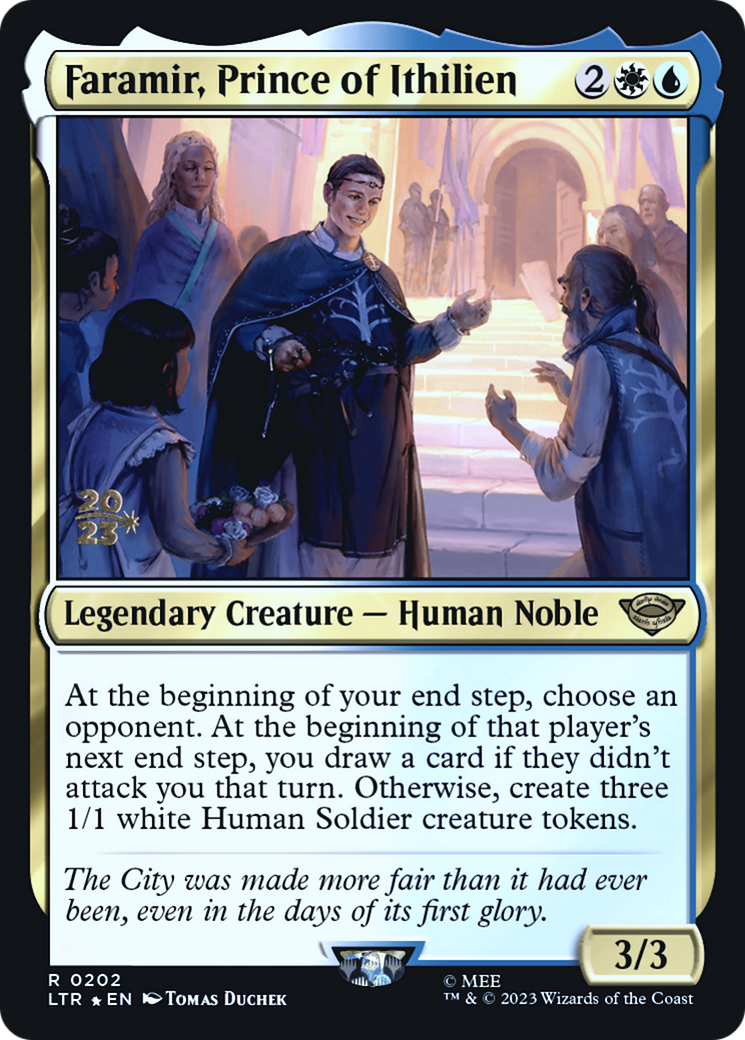 Faramir, Prince of Ithilien (PRE-202S) [Tales of Middle-earth Promos] Foil