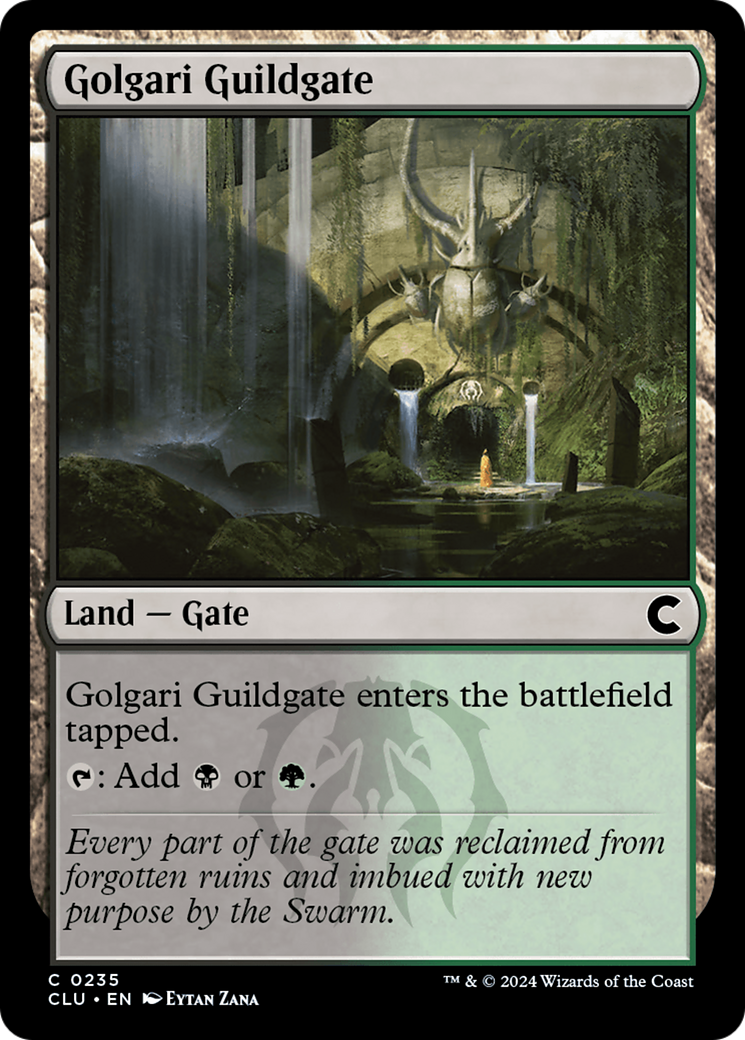 Golgari Guildgate (CLU-235) [Ravnica: Clue Edition]