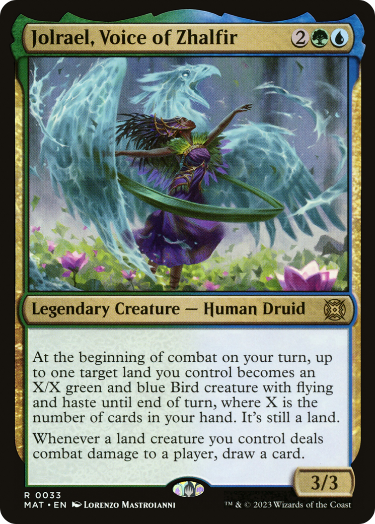 Jolrael, Voice of Zhalfir (MAT-033) [March of the Machine: The Aftermath]