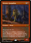 Greater Gargadon (Foil Etched) (2X2-453) [Double Masters 2022] Foil
