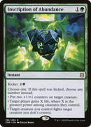 Inscription of Abundance (ZNR-186) [Zendikar Rising]