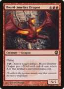 Hoard-Smelter Dragon (SOM-093) [Scars of Mirrodin] Foil