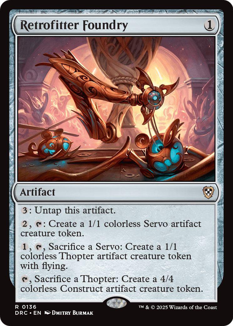 Retrofitter Foundry (DRC-136) [Commander: Aetherdrift]