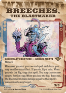 Breeches, the Blastmaker (OTJ-292) [Outlaws of Thunder Junction]: (Showcase) (Borderless) Foil