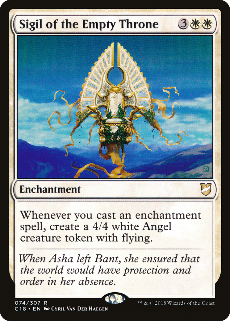 Sigil of the Empty Throne (C18-074) [Commander 2018]