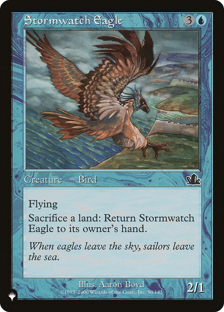 Stormwatch Eagle (LIST-PCY-50) [The List]