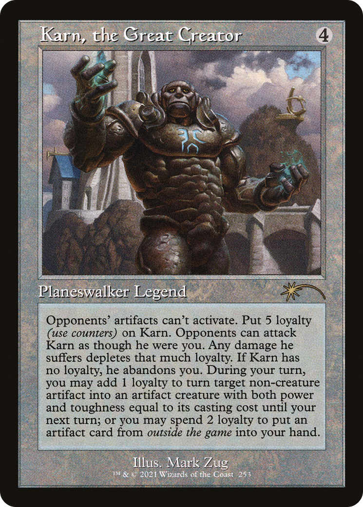 Karn, the Great Creator (SLD-253) [Secret Lair Drop]