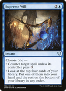 Supreme Will (CMR-102) [Commander Legends]
