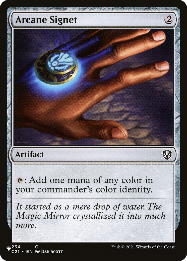 Arcane Signet (LIST-C21-234) [The List]