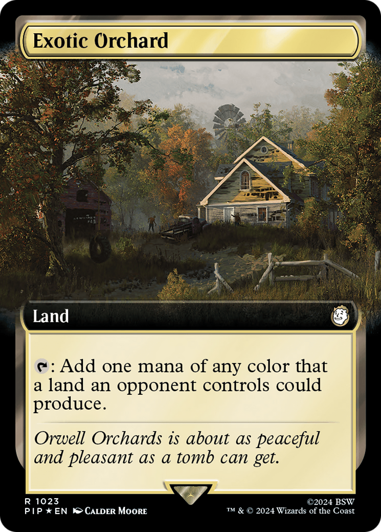 Exotic Orchard (PIP-1023) [Fallout]: (Extended Art) Foil