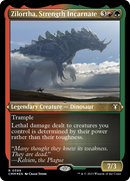Zilortha, Strength Incarnate (CMM-599) [Commander Masters] Etched Foil