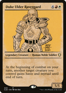 Duke Ulder Ravengard (Showcase) (CLB-420) [Commander Legends: Battle for Baldur's Gate]