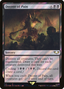 Decree of Pain (Surge Foil) (40K-198) [Warhammer 40,000 Commander] Foil
