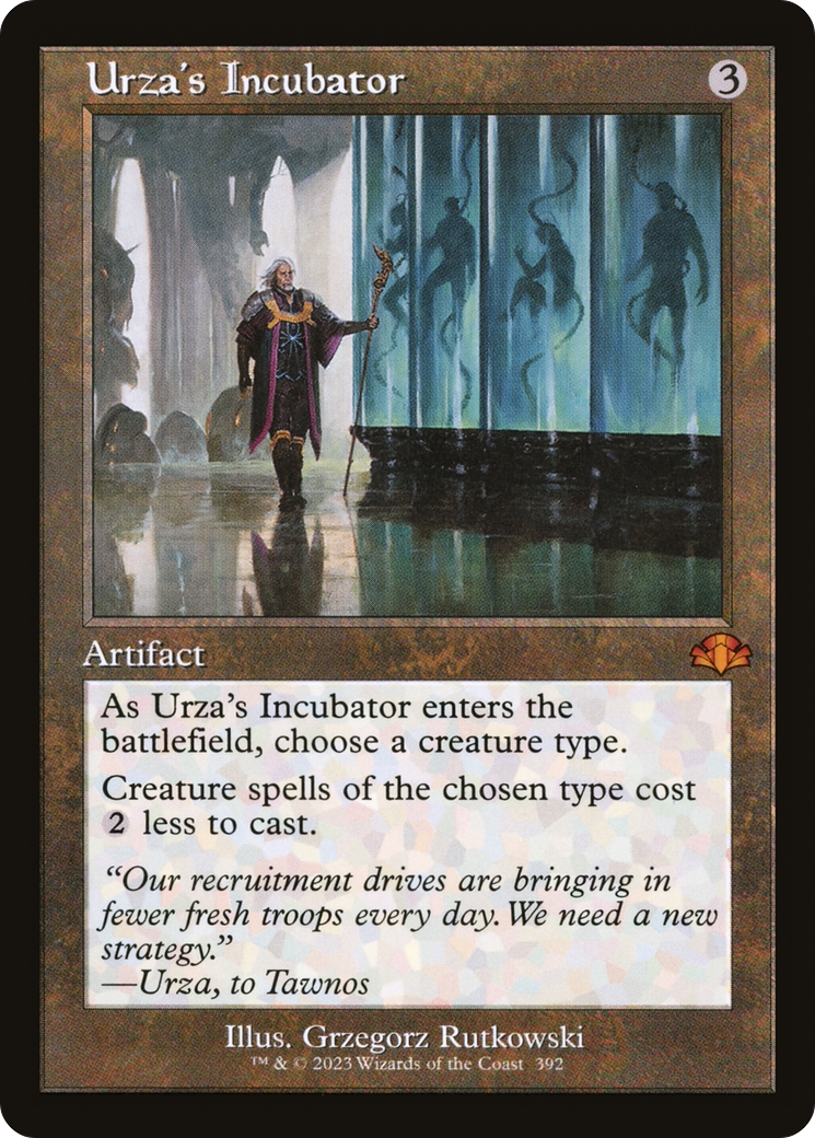Urza's Incubator (DMR-392) [Dominaria Remastered] Foil