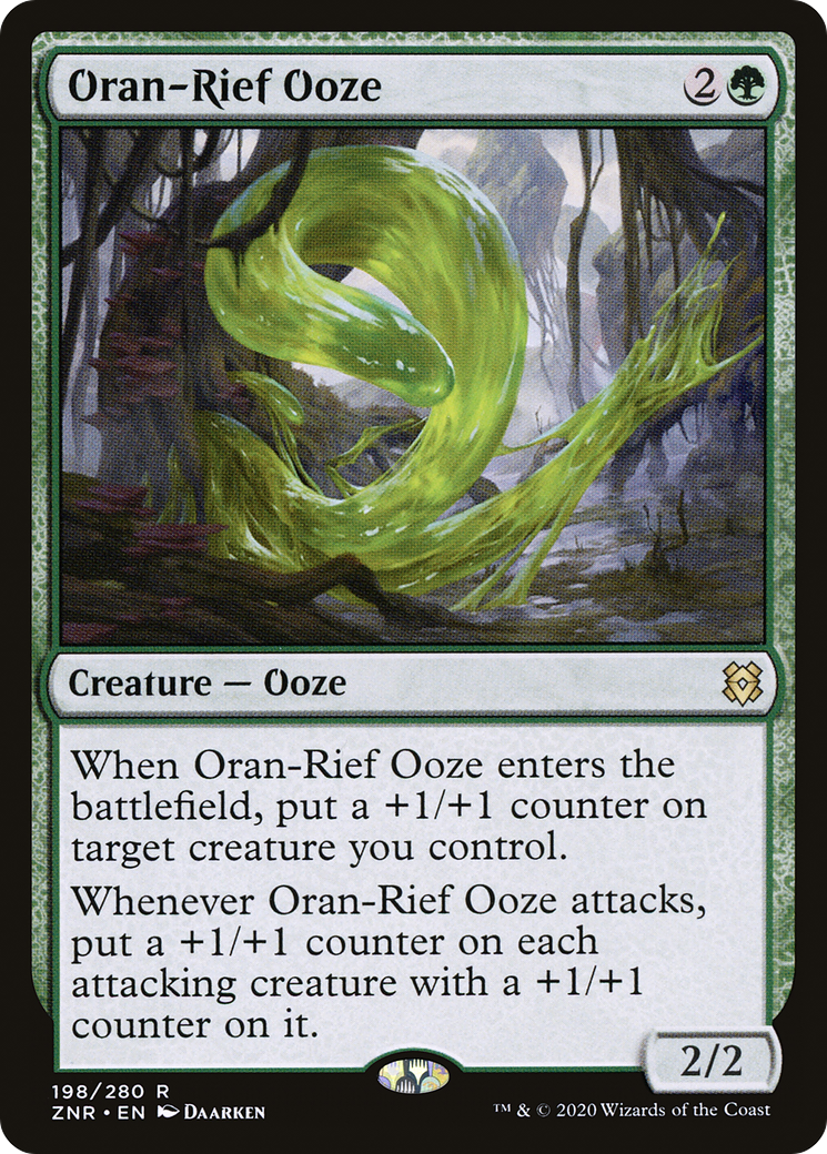 Oran-Rief Ooze (ZNR-198) [Zendikar Rising]