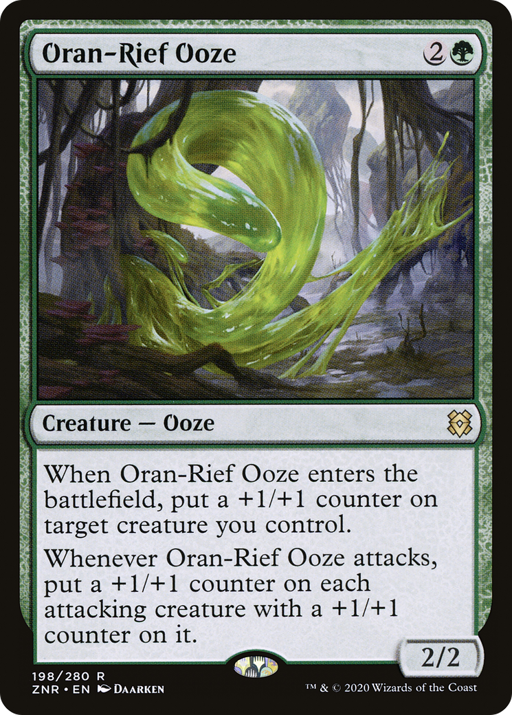 Oran-Rief Ooze (ZNR-198) [Zendikar Rising]