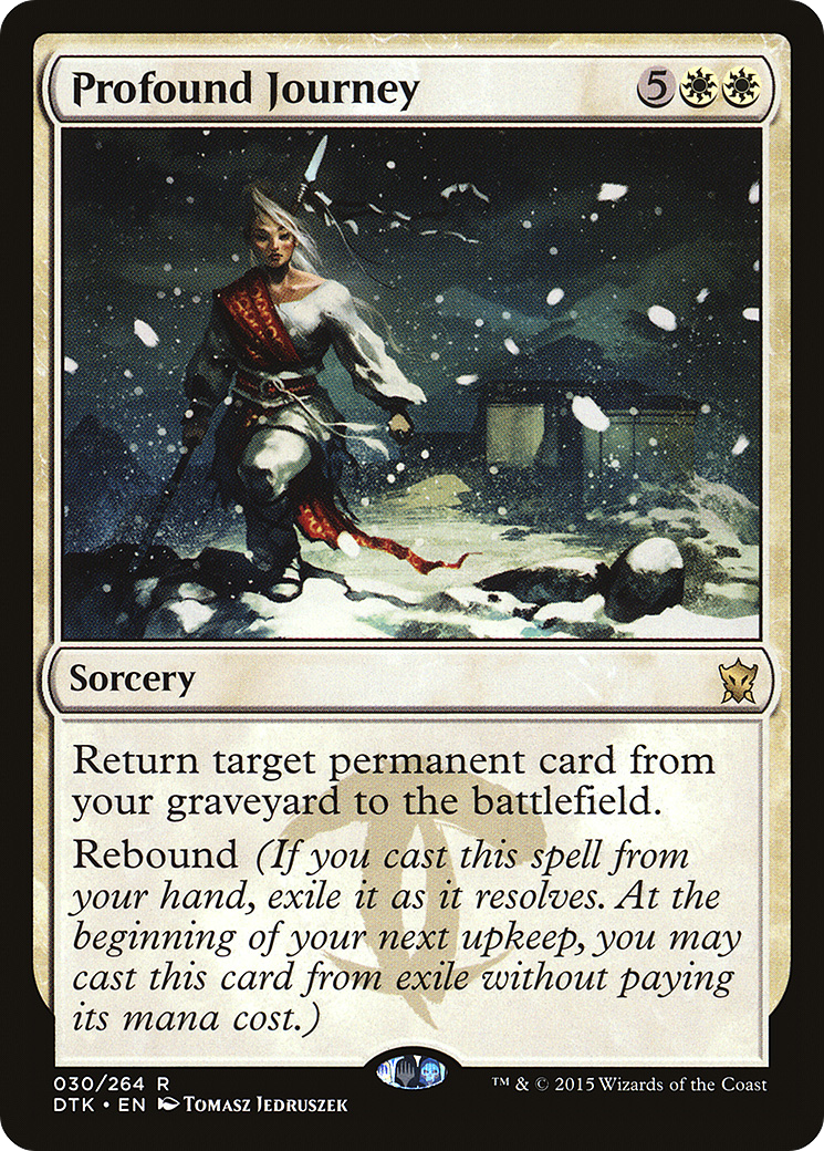 Profound Journey (DTK-030) [Dragons of Tarkir]