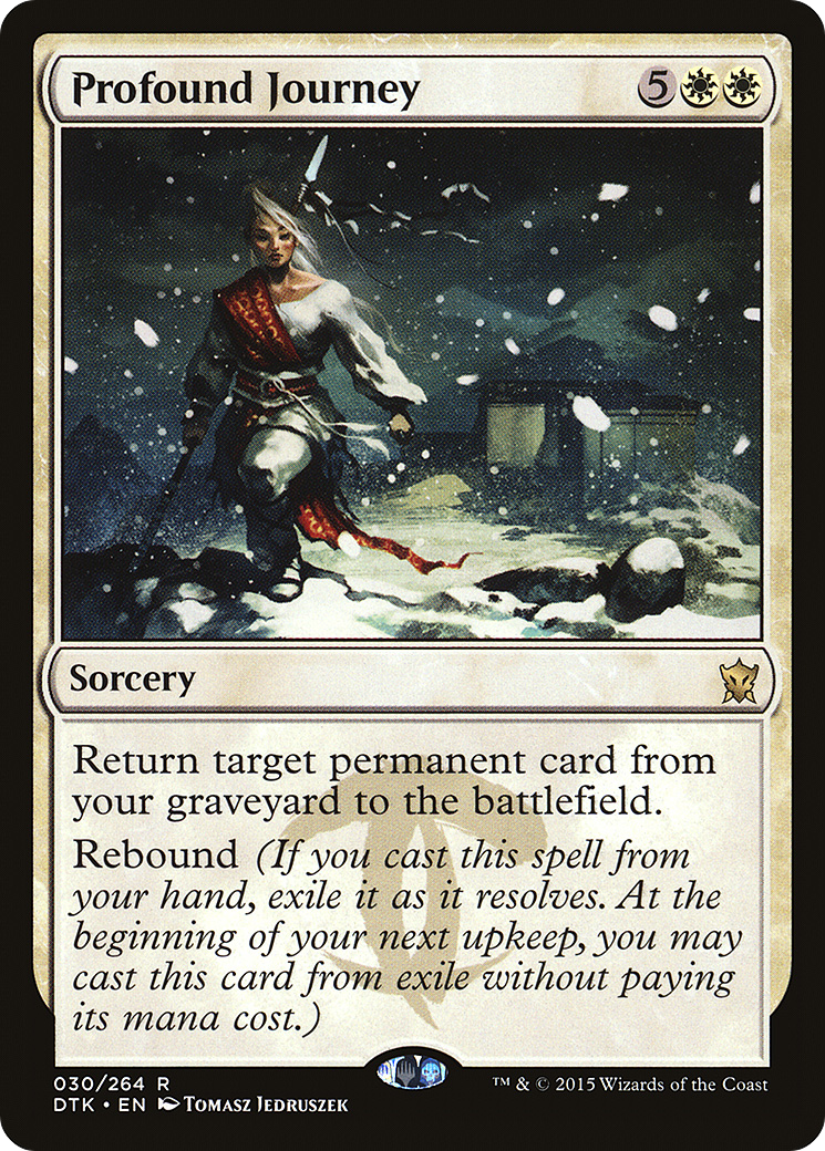 Profound Journey (DTK-030) [Dragons of Tarkir]