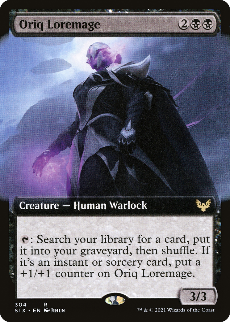Oriq Loremage (Extended Art) (STX-304) [Strixhaven: School of Mages]