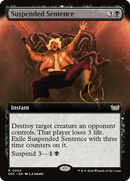 Suspended Sentence (DSC-054) [Duskmourn: House of Horror Commander]: (Extended Art)