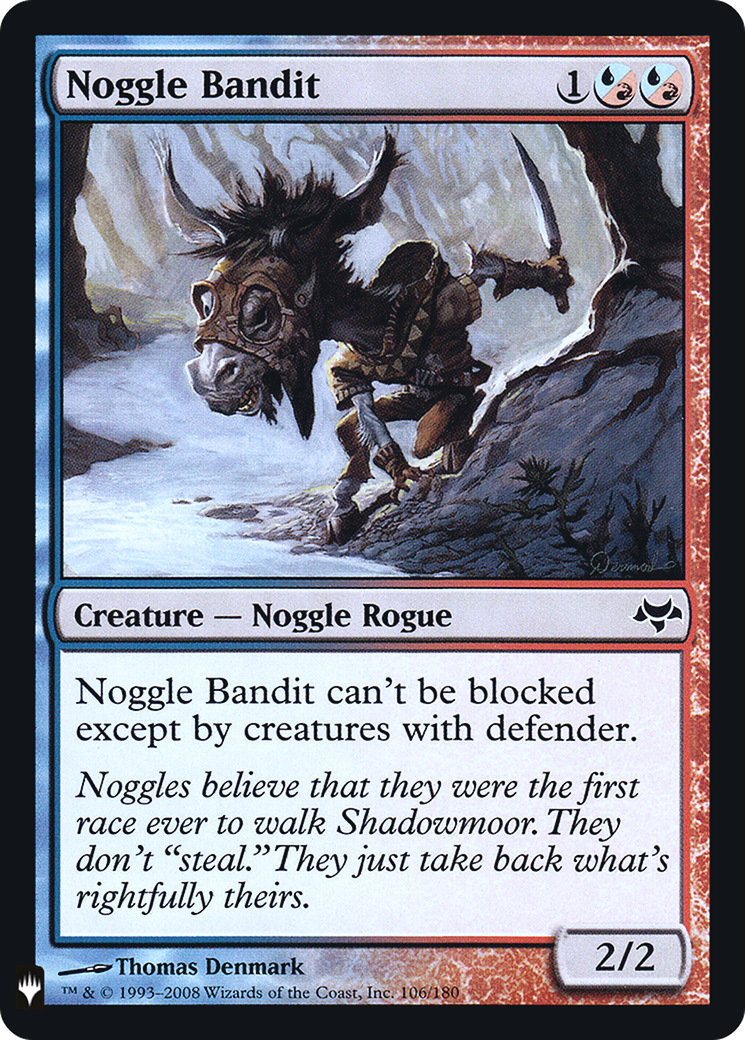 Noggle Bandit (LIST-EVE-106) [The List] Foil