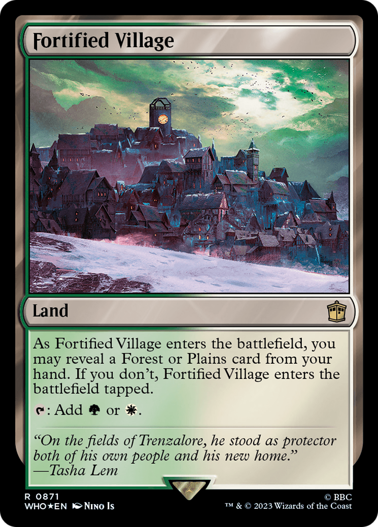 Fortified Village (WHO-871) [Doctor Who] Foil