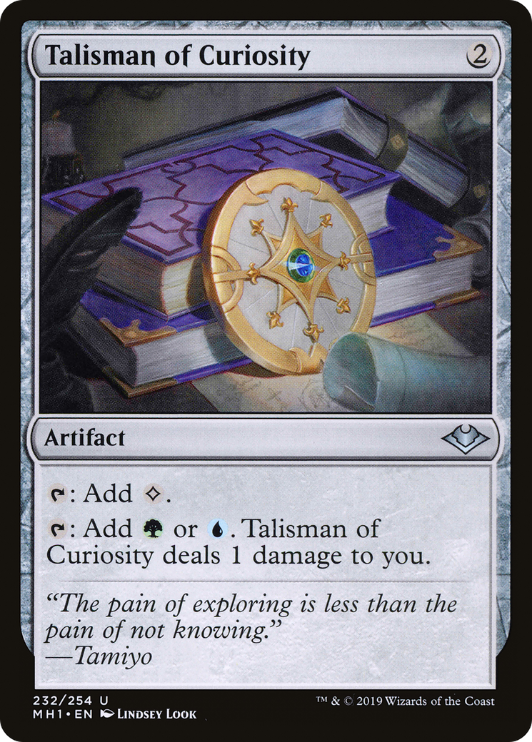 Talisman of Curiosity (MH1-232) [Modern Horizons]