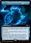 Leyline of Transformation (DSK-372) [Duskmourn: House of Horror]: (Extended Art) Foil