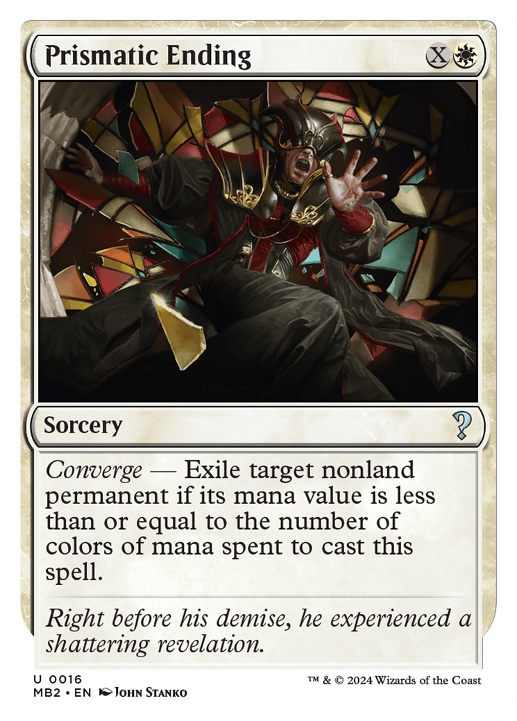 Prismatic Ending (MB2-016) [Mystery Booster 2]