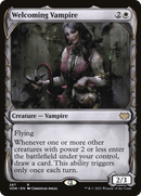 Welcoming Vampire (Showcase) (VOW-287) [Innistrad: Crimson Vow]