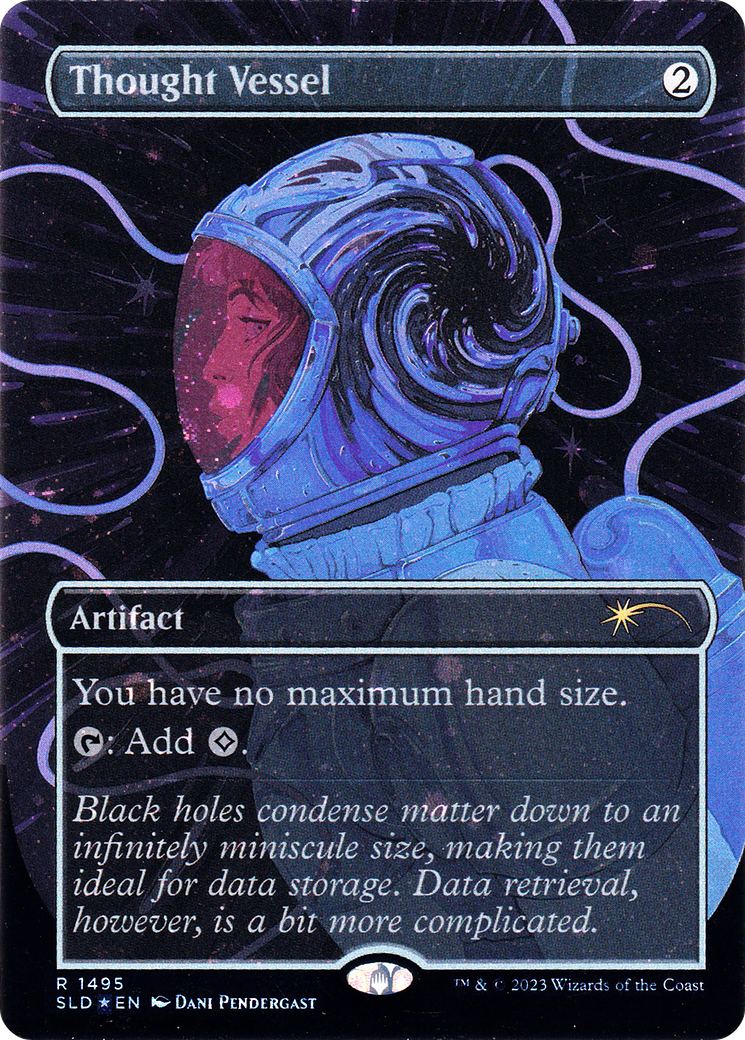 Thought Vessel (SLD-1495★) [Secret Lair Drop] (Borderless) Foil