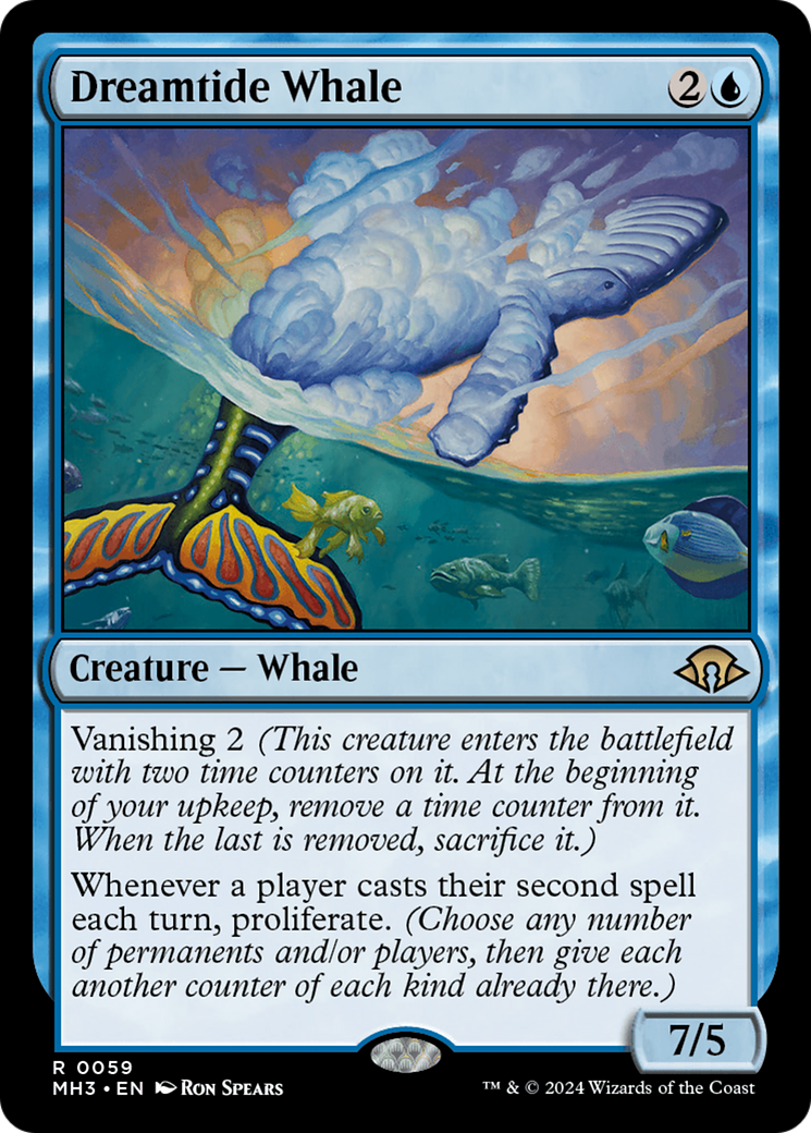 Dreamtide Whale (MH3-059) [Modern Horizons 3]