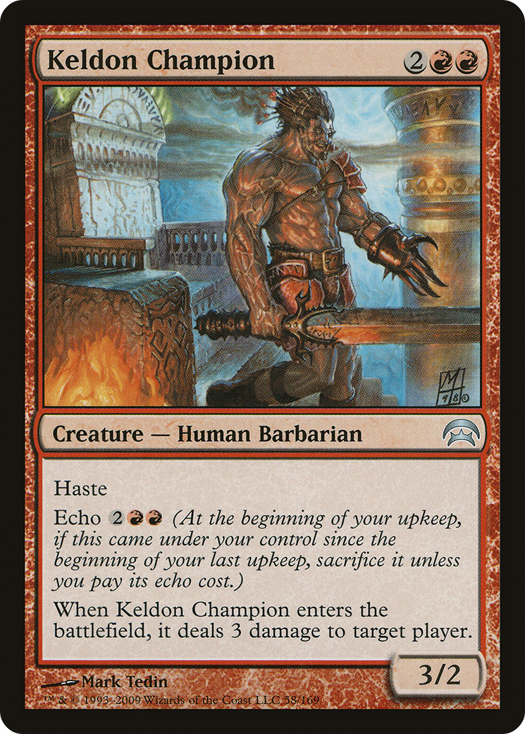 Keldon Champion (HOP-058) [Planechase]